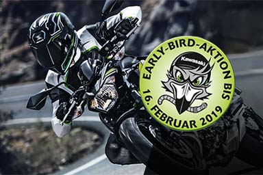 Alex Bikeshop - Kawasaki Early Bird Aktion 2019