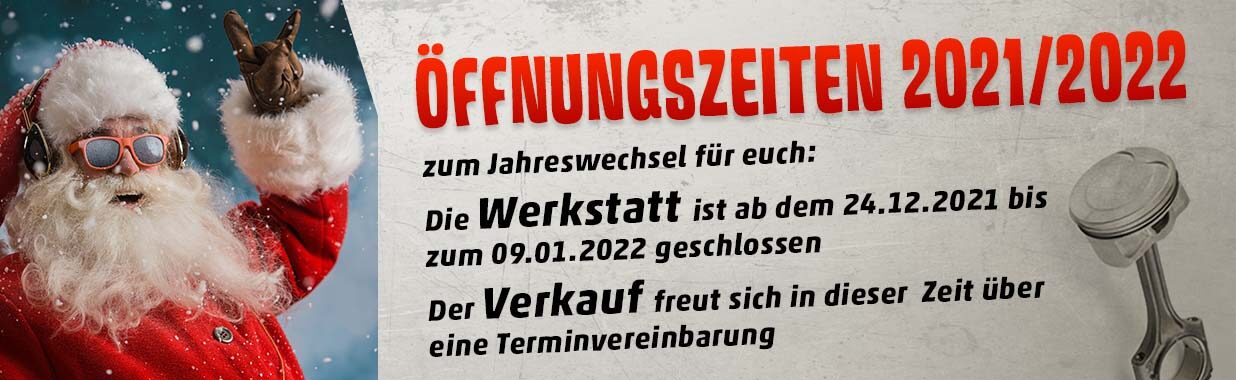 Alex Bikeshop - Öffnungszeiten 2021-2022