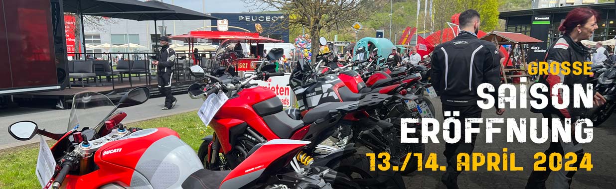 Alex Bikeshop - Saisonstart 2024- 13. und 14. April 2024